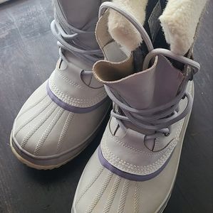 Sorel waterproof boots white snow really nice